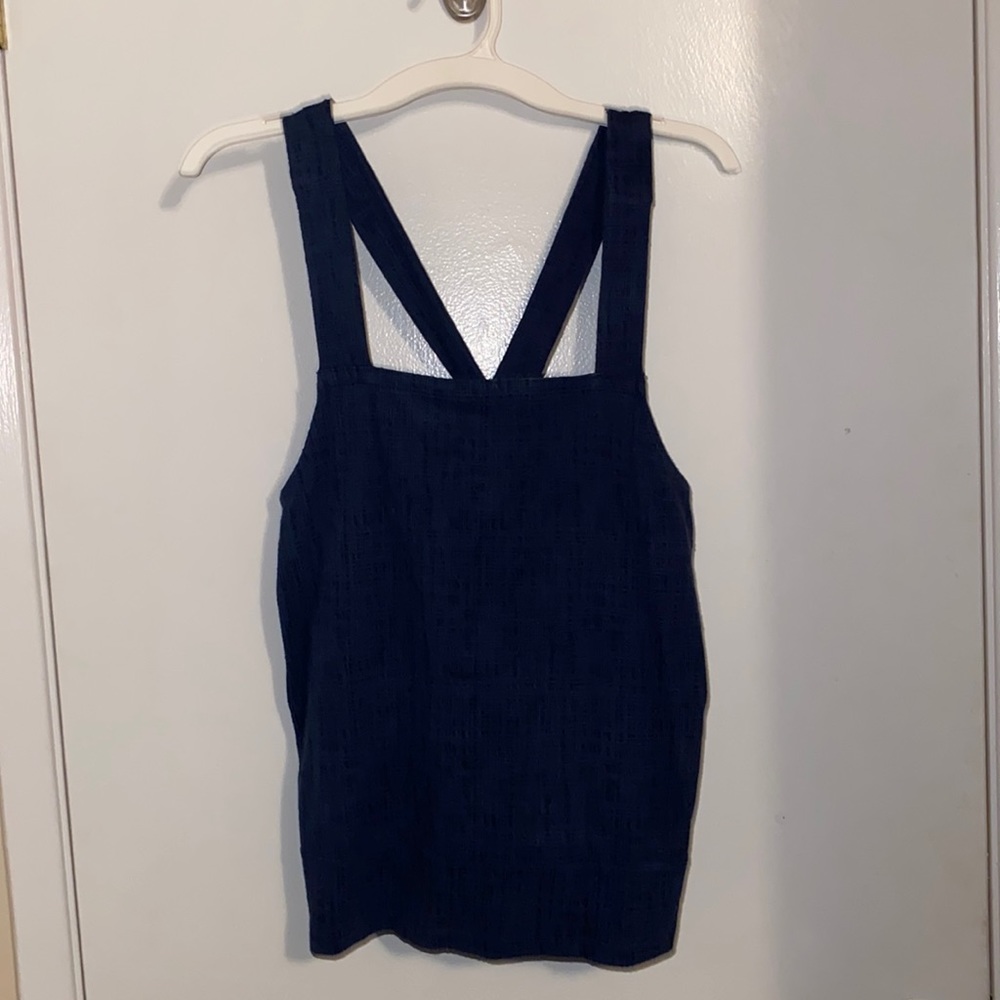 Dark blue Madewell top